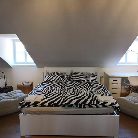 Castle View With Air Conditioning Apartament Praga